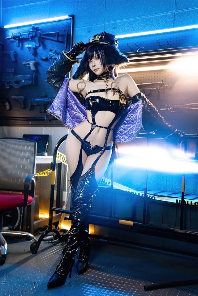 二佐Nisa – NO.201 碧蓝航线 武藏 女警[25P-191MB]