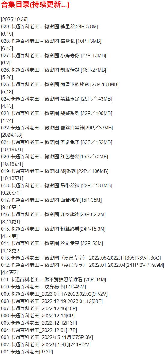 卡通百科老王 – 微密圈写真合集【持续更新中】-1 卡通百科老王 – 微密圈写真合集【持续更新中】-1