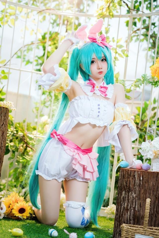 焖焖碳 – NO.047 初音未来复活节兔子[22P-162MB]