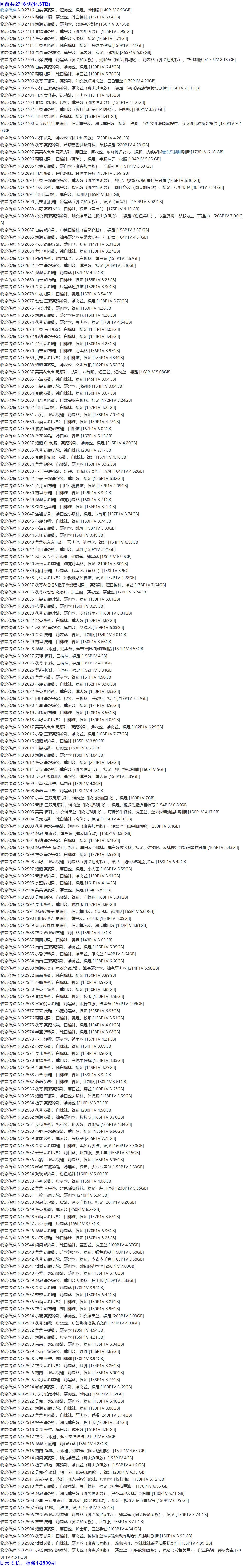物恋传媒 – 写真图片合集【持续更新中】-1