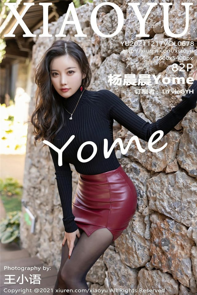 [XIAOYU语画界]2021.12.17 VOL.678 杨晨晨Yome[82+1P／796MB]c