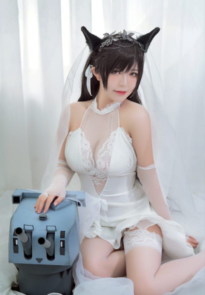 半半子 &#8211; NO.007 爱宕花嫁[30P/1V/160MB]