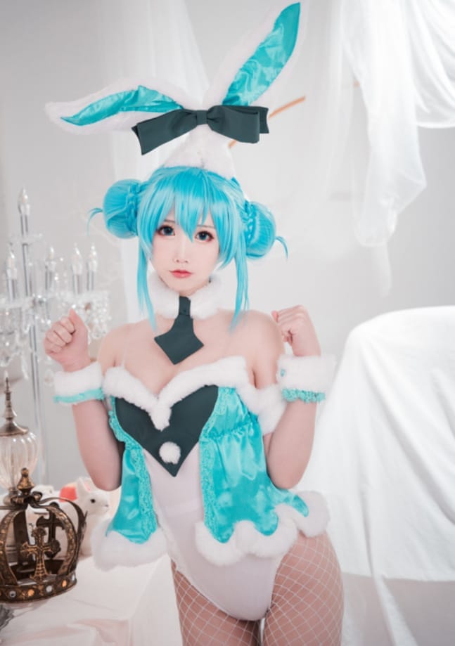 面饼仙儿 &#8211; NO.088 初音兔女郎[17P/139MB]