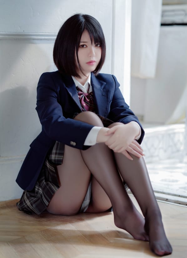 半半子 &#8211; NO.46 彼女の制服姿が好き[54P/84MB]
