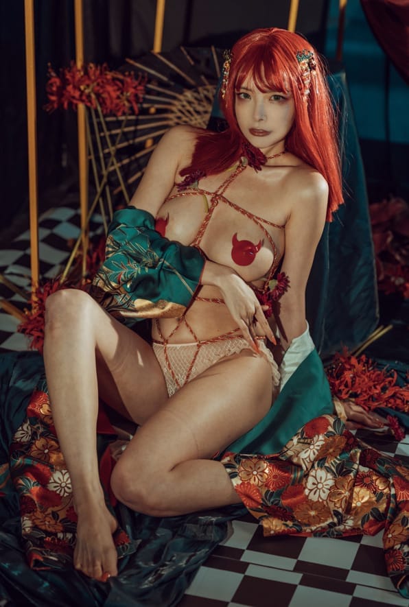 秋和柯基 &#8211; NO.047 和服[36P1V673MB]