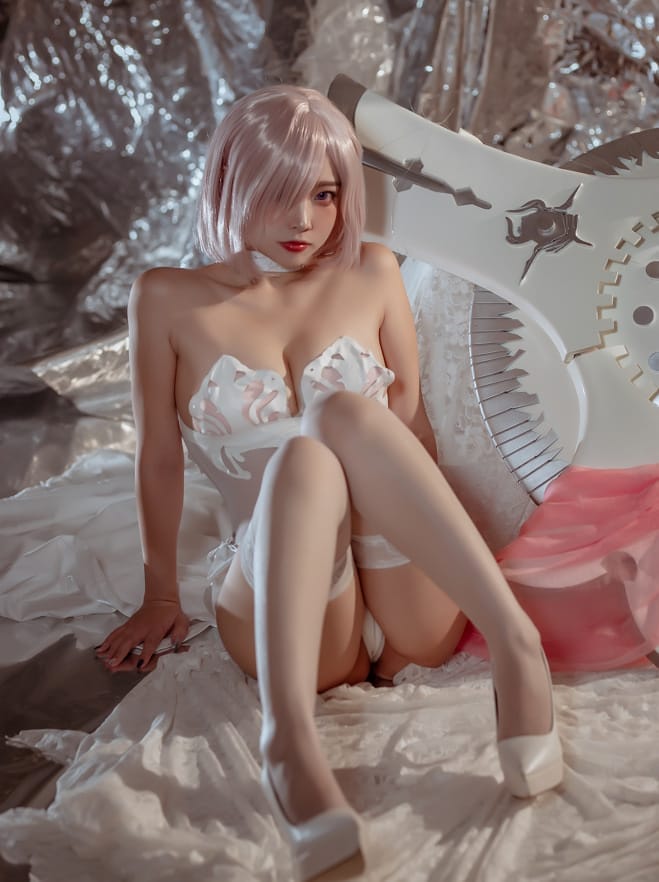 二佐Nisa &#8211; NO.110玛修婚纱[42P/653MB]