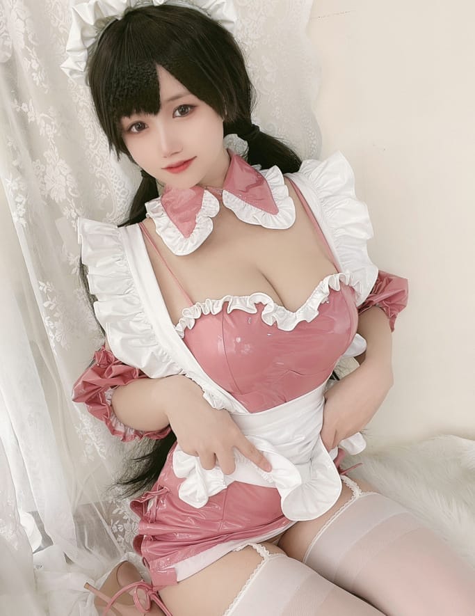 小仓千代w &#8211; NO.014 粉色漆皮女仆[20P/75MB]