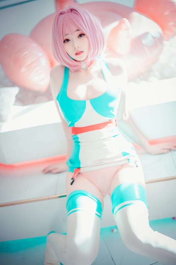Bambi(밤비) &#8211; NO.57[DJAWA] Cling To Latex[45P/416MB]