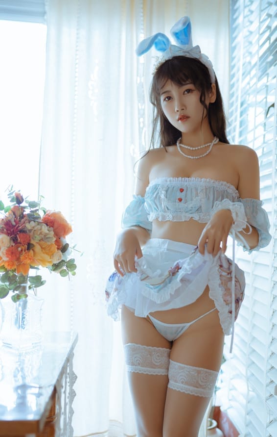 不呆猫 &#8211; NO.025兔子女友[55P/493MB]