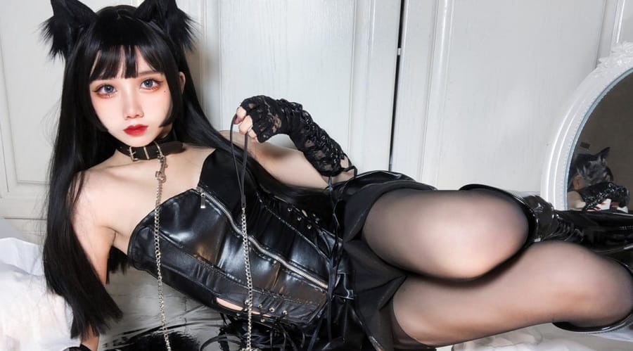 果咩酱w – NO.021 黑猫[20P/99MB]