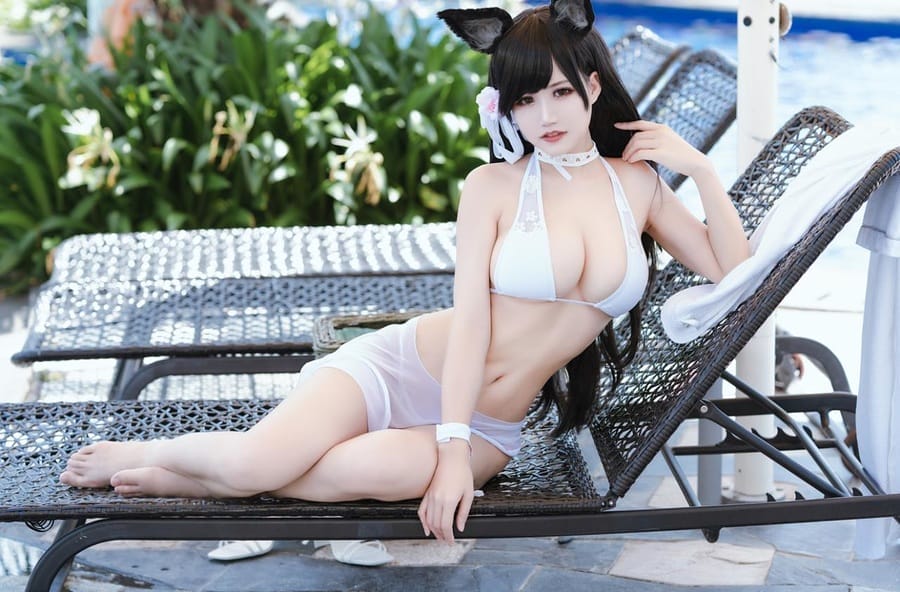 小仓千代w – NO.010 7月舰长爱宕泳装[22P/138M]