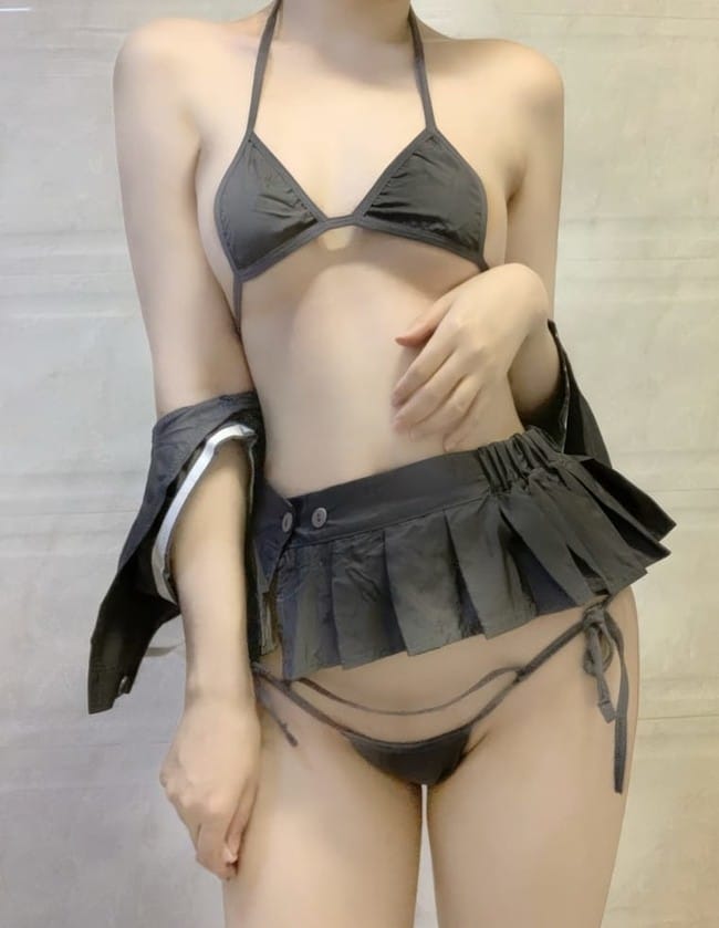 [微密圈]相扑猫 &#8211; 情趣JK献礼 [20P-56M]